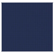 Vidaxl schwache Decke 220x230 cm 15 kg Stoff blau - afbeelding 3