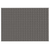Vidaxl schwache Decke 135x200 cm 6 kg Stoff grau