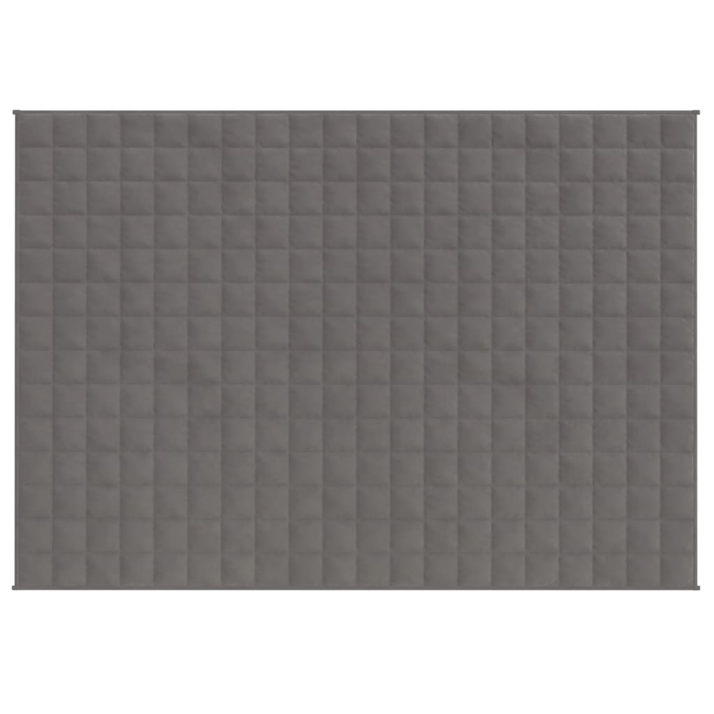 Vidaxl Schwacheurdecke 152x203 cm 7 kg Stoff grau
