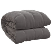 Vidaxl Schwacheurdecke 152x203 cm 11 kg Stoff grau - afbeelding 2