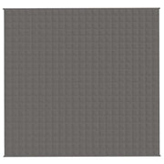 Vidaxl schwache Decke 220x240 cm 11 kg Stoff grau - afbeelding 3