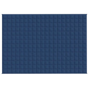 Vidaxl schwache Decke 135x200 cm 6 kg Stoff blau - afbeelding 3