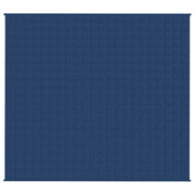 Vidaxl schwache Decke 200x230 cm 9 kg Stoff blau - afbeelding 3