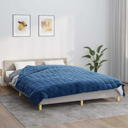Vidaxl schwache Decke 200x230 cm 9 kg Stoff blau - afbeelding 1