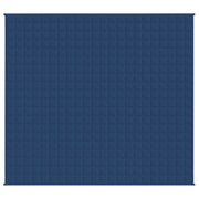 Vidaxl schwache Decke 220x230 cm 15 kg Stoff blau - afbeelding 3