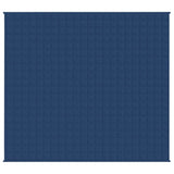 Vidaxl schwache Decke 220x240 cm 15 kg Stoff blau - afbeelding 3