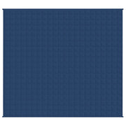 Vidaxl schwache Decke 220x240 cm 15 kg Stoff blau - afbeelding 3