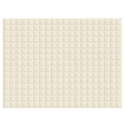 Vidaxl schwache Decke 152x203 cm 7 kg Stofflampencreme -Colored - afbeelding 3