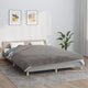 Vidaxl schwachende Decke mit Abdeckung 200x220 cm 13 kg Stoff grau