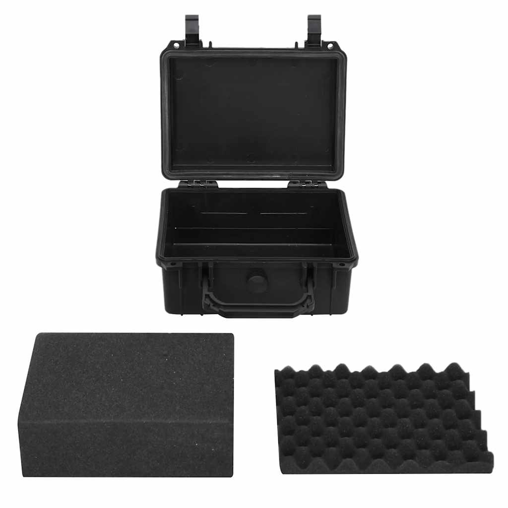 VIDAXL -Flugpapier tragbar 24x19x11 cm pp schwarz
