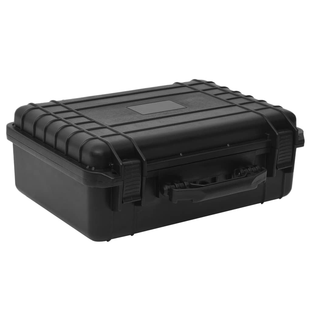 VIDAXL -Flugpapier tragbar 47x36x18 cm pp schwarz