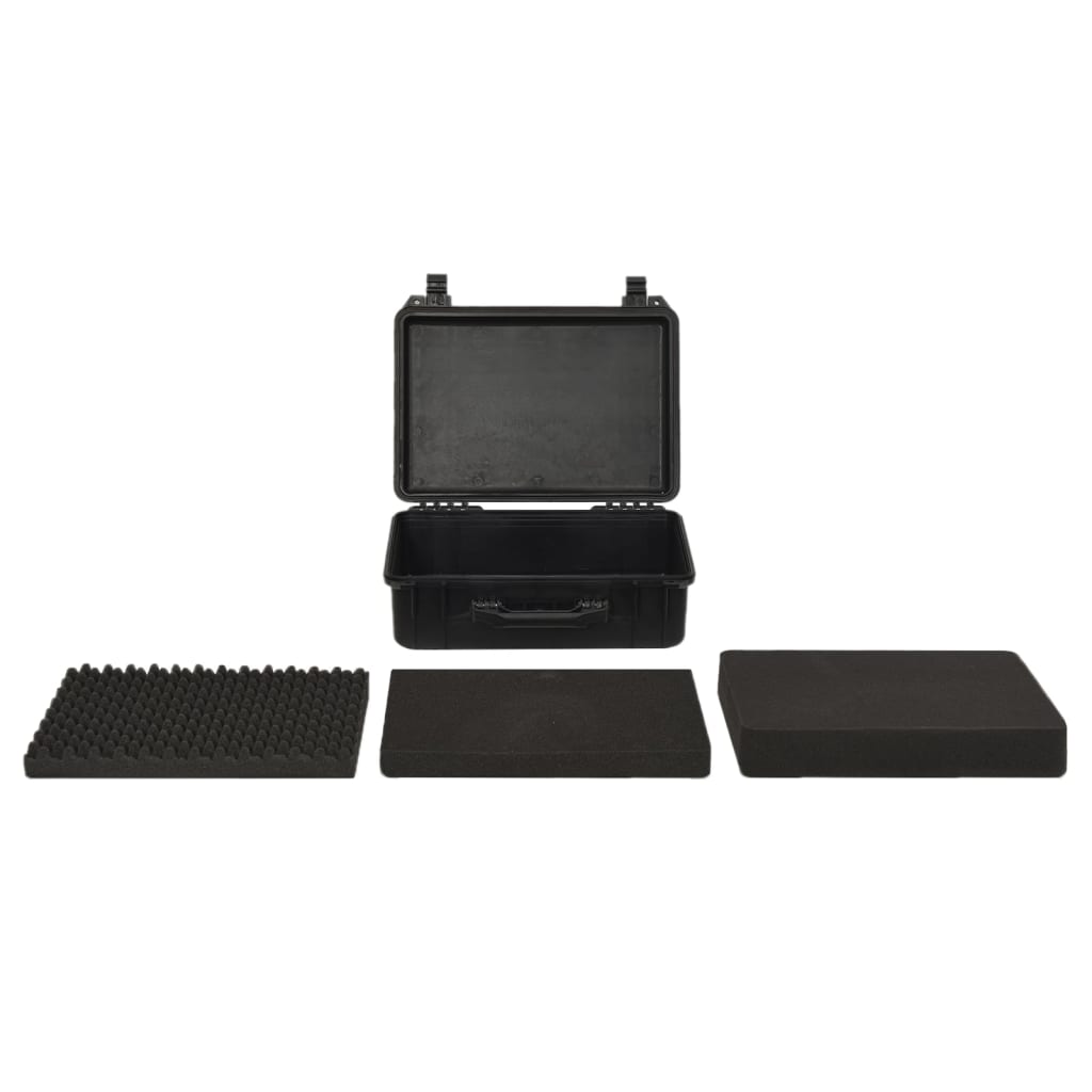 VIDAXL -Flugpapier tragbar 47x36x18 cm pp schwarz