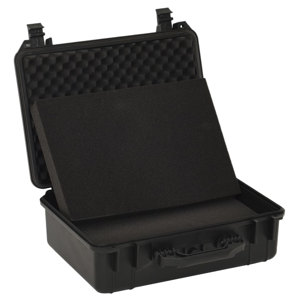 VIDAXL -Flugpapier tragbar 47x36x18 cm pp schwarz