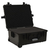 VIDAXL -Flugpapiere auf Rädern 58x45x27 cm pp schwarz - afbeelding 3