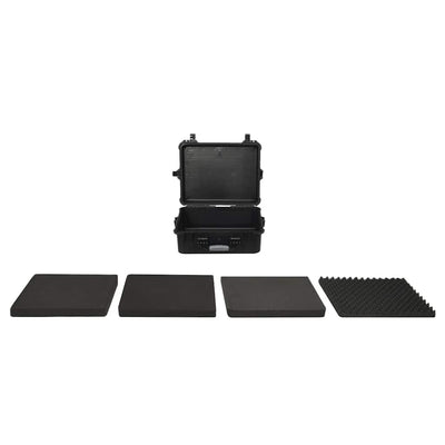 VIDAXL -Flugpapier tragbar 55x43x21 cm pp schwarz