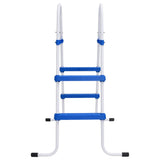 Vidaxl Swimmingpool Leiter 84 cm blau und weiß - afbeelding 3