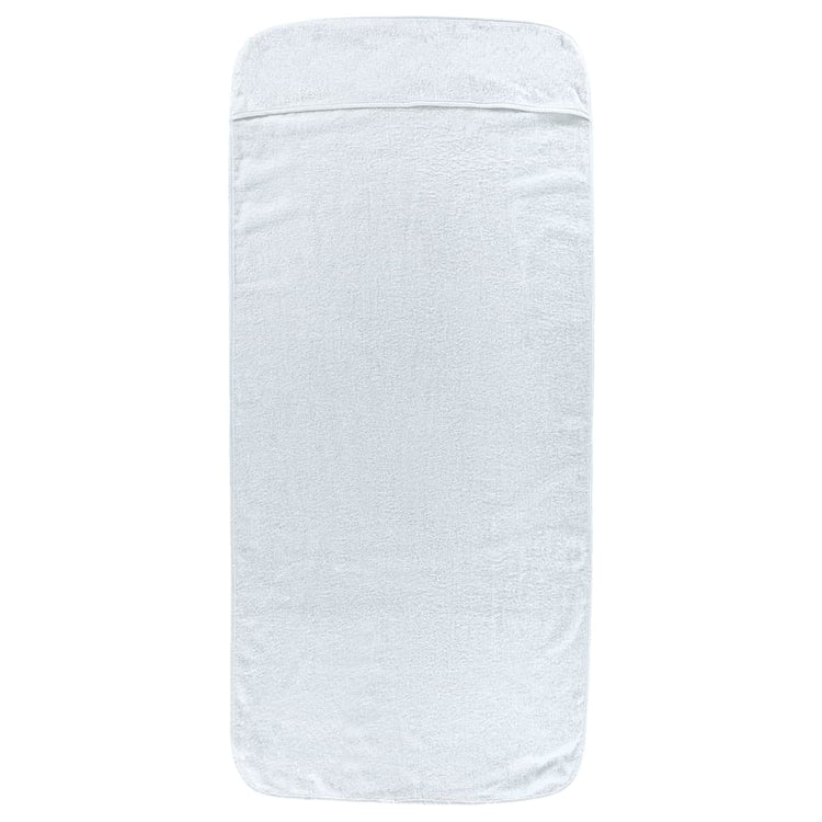Vidaxl Strangtücher 2 Stk 400 g m² 60x135 cm Stoff weiß