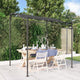Vidaxl Luifel 2x2,3 m 180 g m² Stoff- und Stahl -Anthrazit -Gelenke
