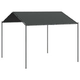 Vidaxl Garden Pavilion 3x3 m Stahl und Stoff Anthrazit -geläutet - afbeelding 2