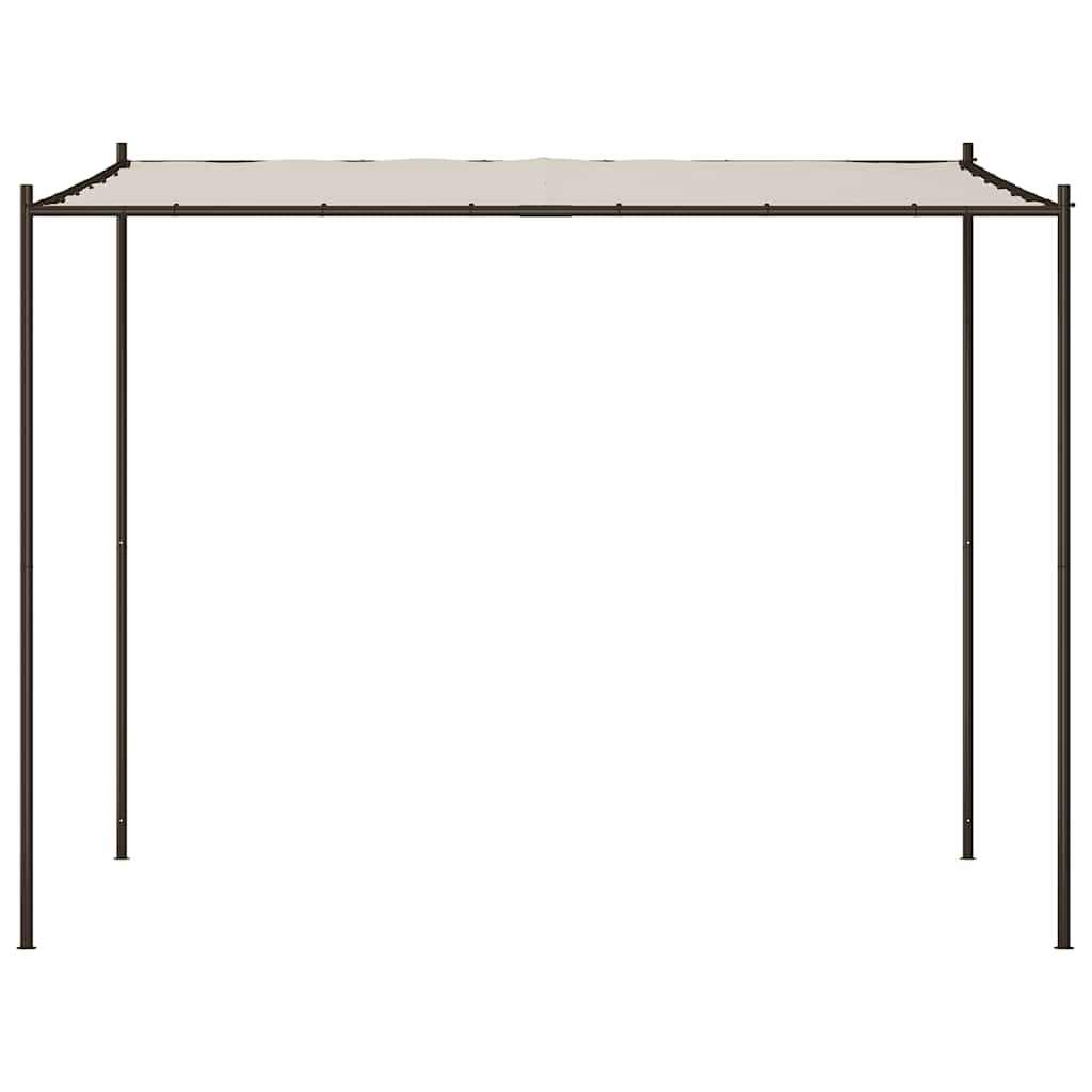 Vidaxl Arbor 3x3 m 180 g m² Stoff und Stahlweiß