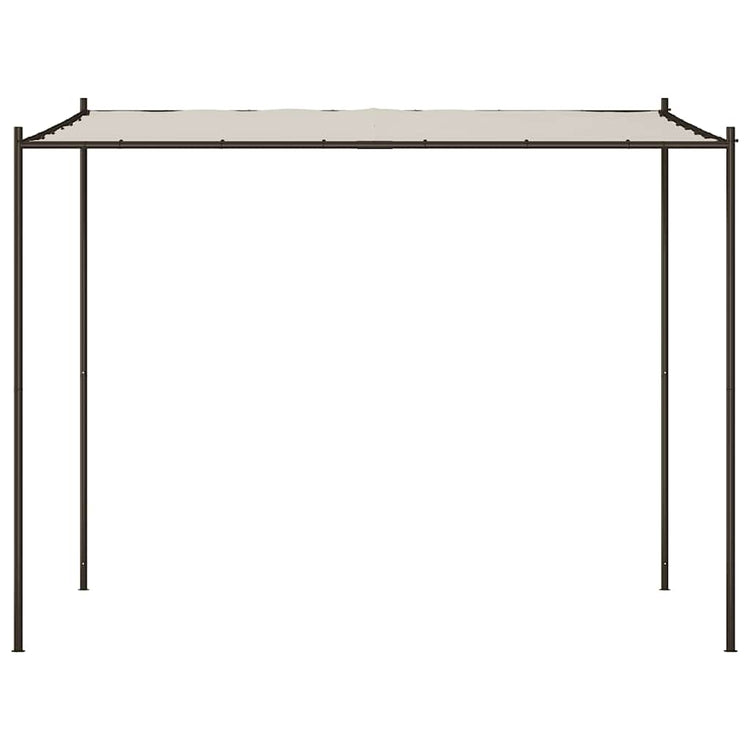 Vidaxl Arbor 3x3 m 180 g m² Stoff und Stahlweiß