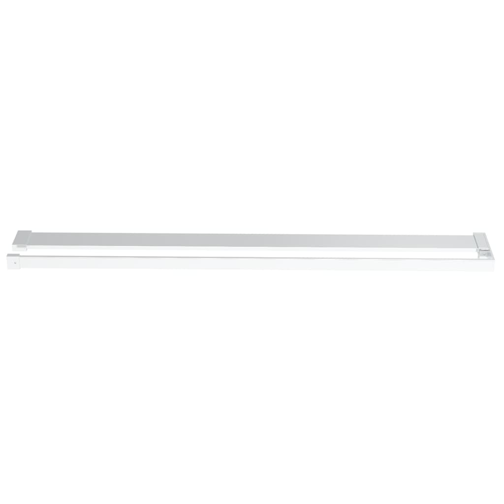 Vidaxl Walkschep für Gehen -In -Duschwand 100 cm Aluminium Chrom -Anter