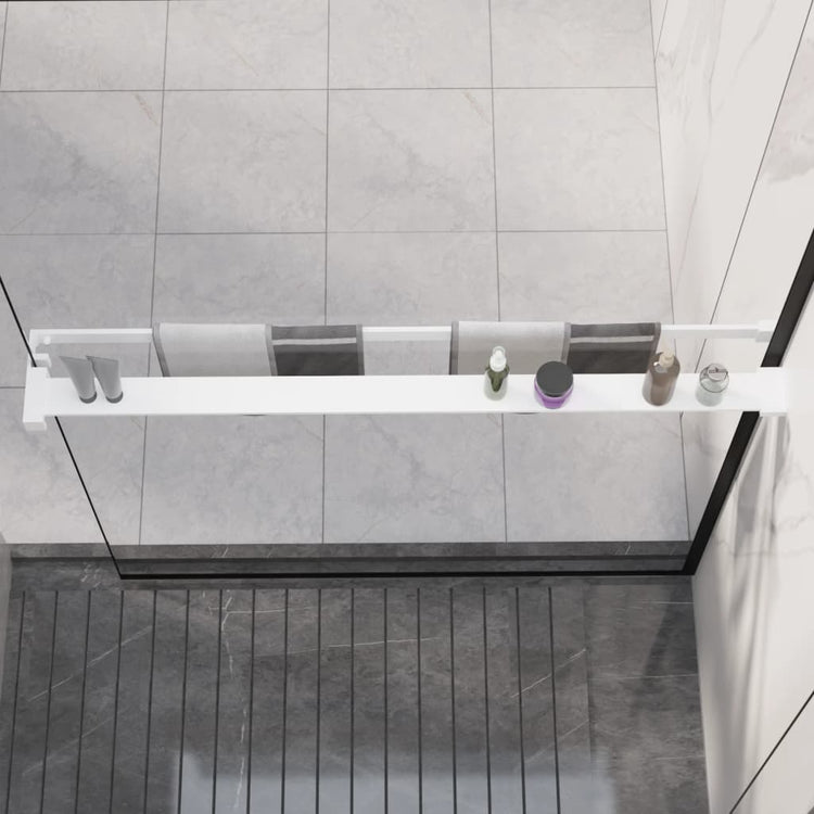 Vidaxl Walkschop für Walk -Duschstab 100 cm Aluminium Weiß