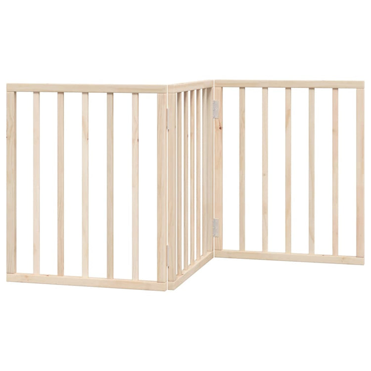Vidaxx faltbares Hundegitter 3 Paneele 150 cm Pappelholz