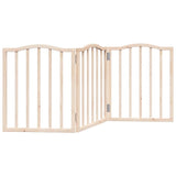 Vidaxl Hundezaun zusammenklappbar 3 Panels 150 cm Pappelholz - afbeelding 2