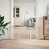 Vidaxl Hundezaun zusammenklappbar 3 Panels 150 cm Pappelholz - afbeelding 3
