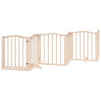 Vidaxx faltbares Hundegitter 6 Paneele 300 cm Pappelholz