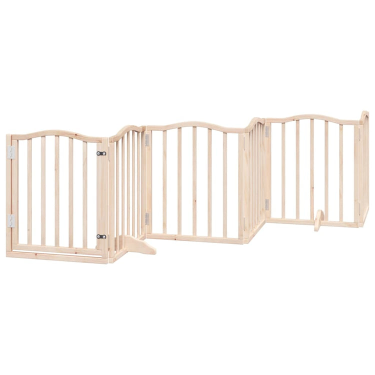 Vidaxx faltbares Hundegitter 6 Paneele 300 cm Pappelholz