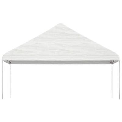Vidaxx Pavillon mit Dach 5,88x2,23x3,75 m Polyethylen weiß