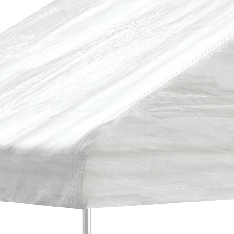 Vidaxx Pavillon mit Dach 5,88x2,23x3,75 m Polyethylen weiß