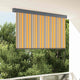 Vidaxxl Rollo Gelb und Blau 180 x 250 cm Stoff und Aluminium