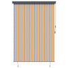 Vidaxxl Rollo Gelb und Blau 180 x 250 cm Stoff und Aluminium