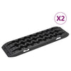 Vidaxl Grippates 2 ST 106x30,5x7 cm Nylonschwarz