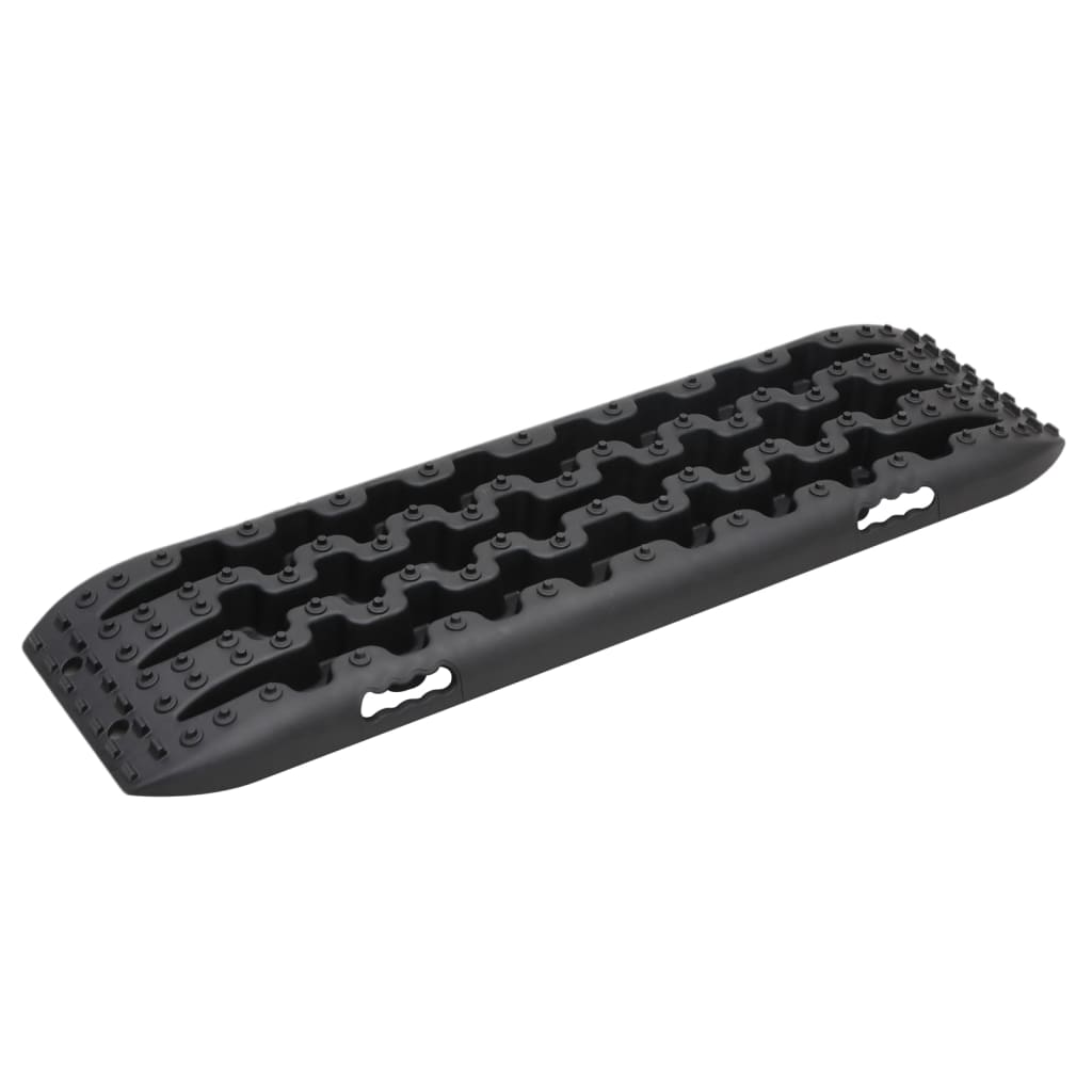 Vidaxl Grippates 2 ST 106x30,5x7 cm Nylonschwarz