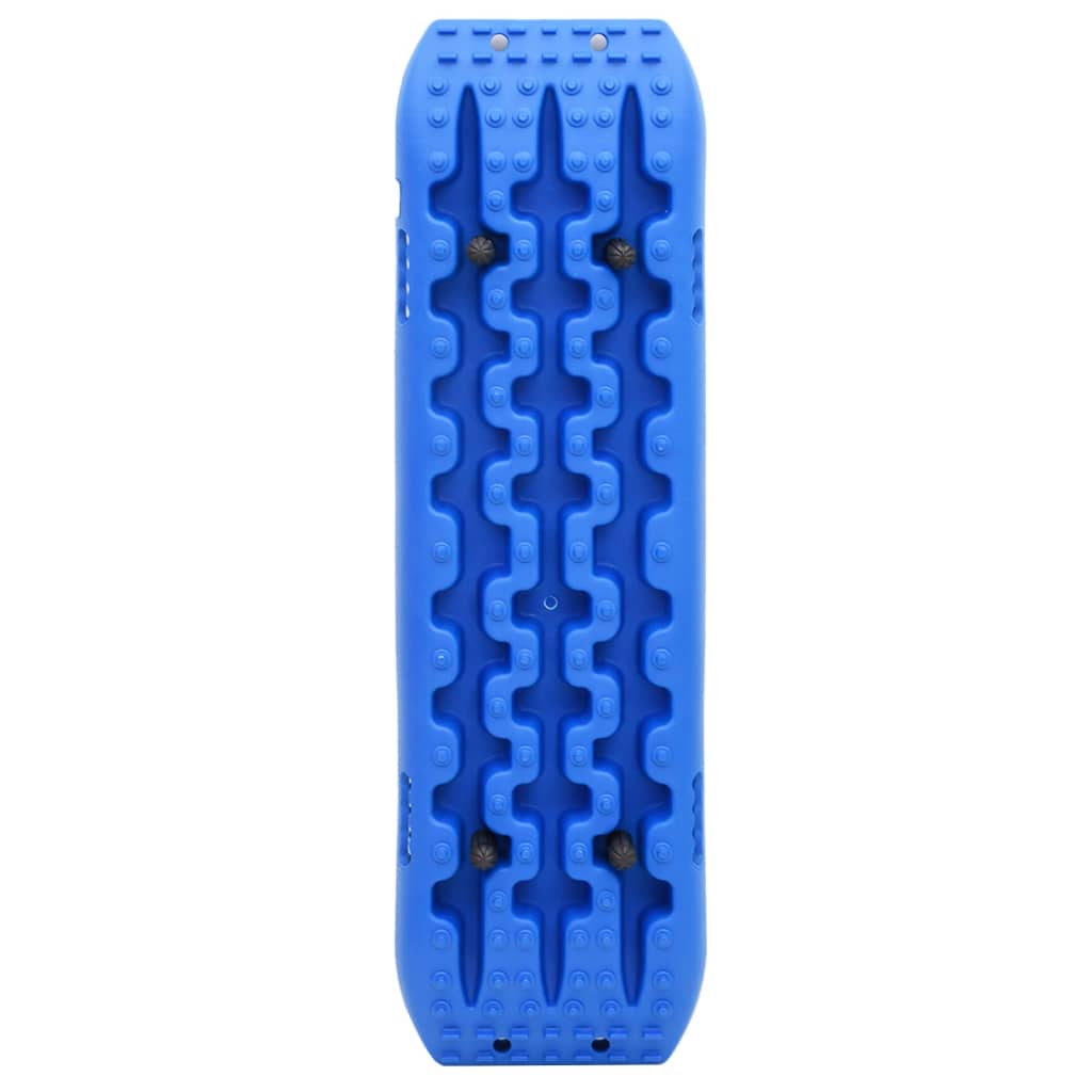 Vidaxl -Griffplatten 2 PCs 106x30,5x7 cm Nylonblau