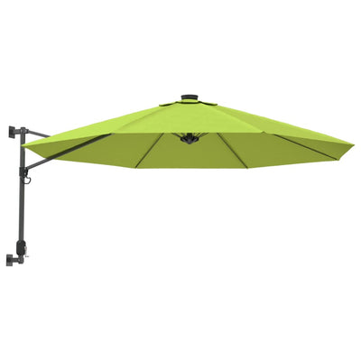 Vidaxl Wand Parasol 290 cm Apfelgrün