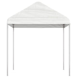 Vidaxl -Laube mit Dach 6,69x2,28x2,69 m Polyethylenweiß - afbeelding 3