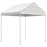 Vidaxl -Laube mit Dach 8,92x2,28x2,69 m Polyethylenweiß - afbeelding 2