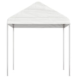 Vidaxl -Laube mit Dach 8,92x2,28x2,69 m Polyethylenweiß - afbeelding 3