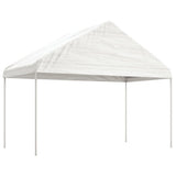 Vidaxl -Laube mit Dach 17,84x4.08x3,22 m Polyethylenweiß - afbeelding 2
