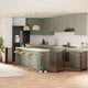 Vidaxl faltbares Hundegitter 6 Paneele 480 cm Pappelholz braun