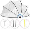 Vidaxl Schwimmbaddach um 315 x 158 cm PVC