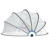 Vidaxl Schwimmbaddach rund 467x234 cm PVC - afbeelding 3