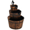 Vidaxl Wasserbrunnen mit Pumpe 60x60x94 cm Festkieferholz