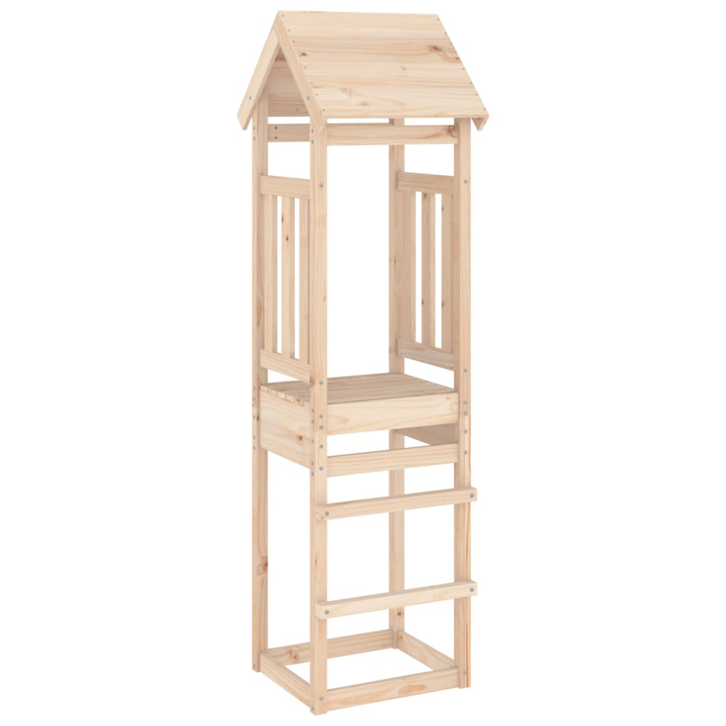 VIDAXL -Spielturm 52.5x46.5x206.5 cm Festkiefer