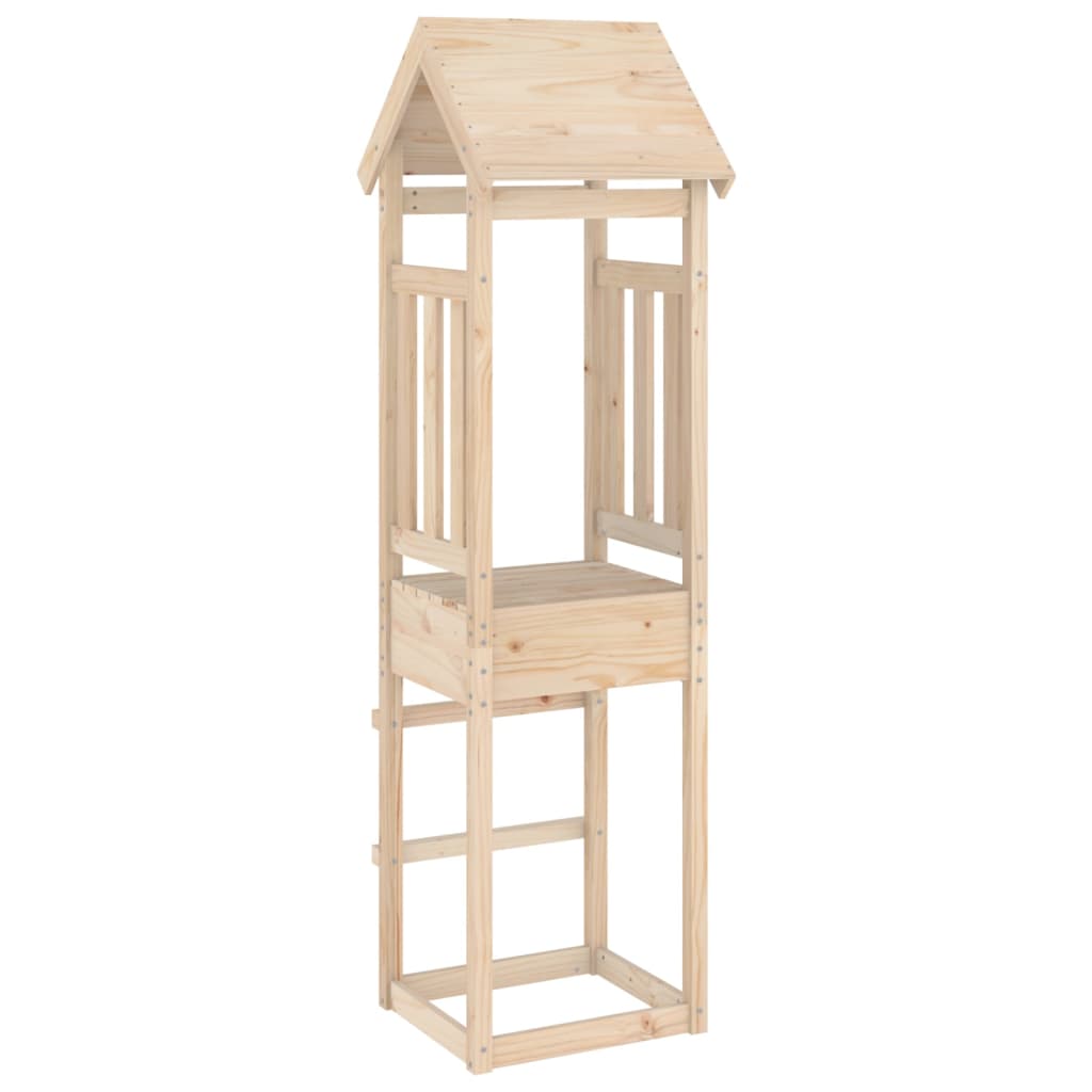 VIDAXL -Spielturm 52.5x46.5x206.5 cm Festkiefer